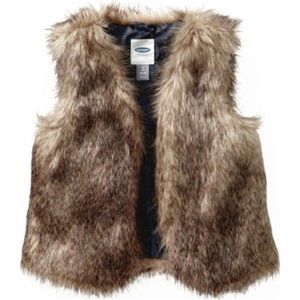 OLD NAVY FAUX FUR VEST